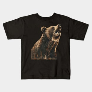 Grizzly Bear Population Kids T-Shirt